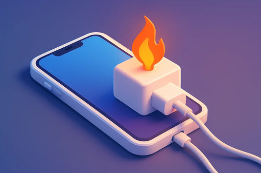 Hvorfor bliver min oplader så varm?