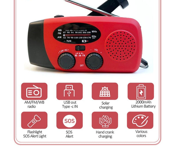 Nödvändig multifunktionell radio